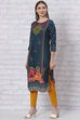 Phalsa Straight Kurta image number 2